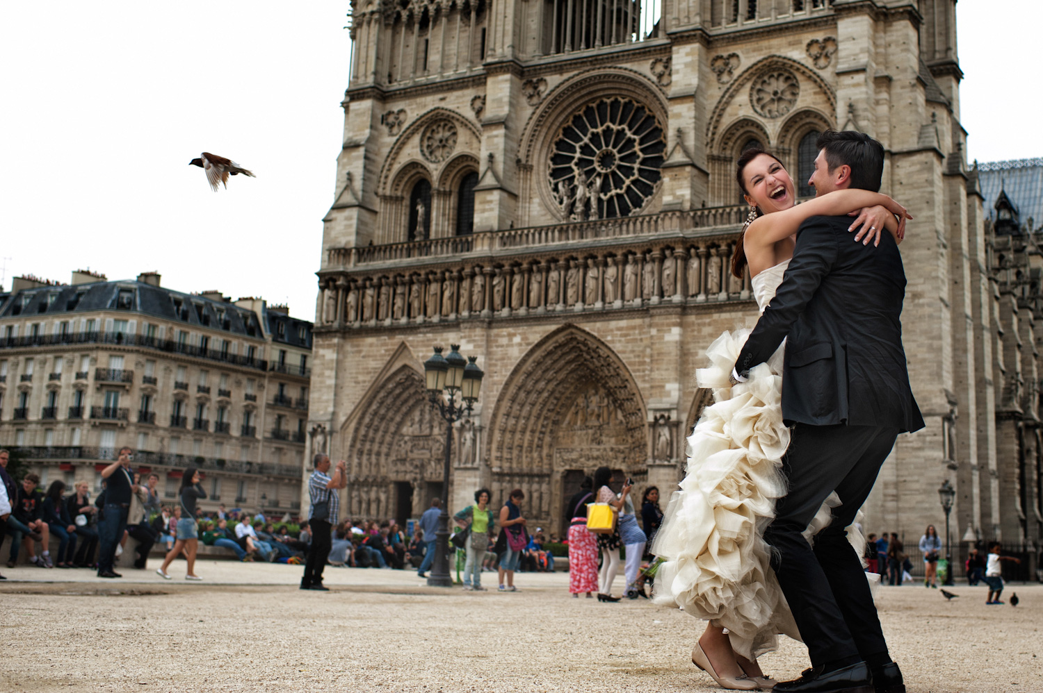 Lidija and Denis wedding photoshooting in Paris 18